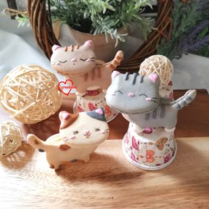 Online Pre-recorded Class: 3D Cat Macarons by Instructor & Book Author Tan Phay Shing