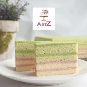 Online Class Pandan & Yam Layer Cake 双味千层蛋糕 (Facebook Private Class / Pre-recorded) by Overseas Instructor Chua Mei Tze