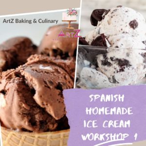 Spanish Homemade Ice Cream Workshop 1 by Instructor Steph Leong