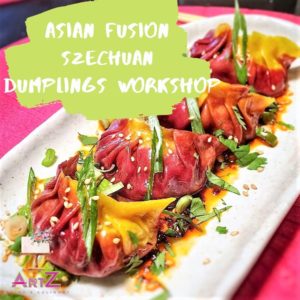 Asian Fusion Sichuan Vegan & Meatless Dumplings Culinary Workshop by Chef Soo Leng