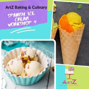 Spanish Homemade Ice Cream Workshop 2 by Instructor Steph Leong