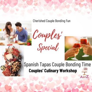 Couples’ Special: Spanish Tapas Culinary Workshop by Instructor Steph Leong