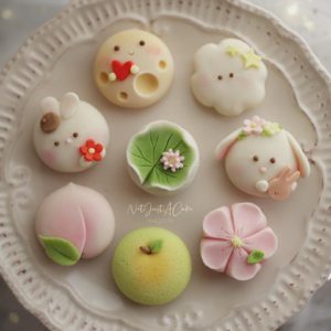 Mid-Autumn Creative Wagashi Workshop 1 by Overseas Instructor Jen Ying