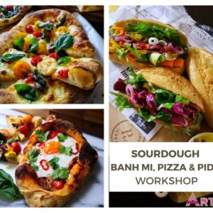 Sourdough Banh Mi, Pizza & Pide Workshop by Overseas Instructor Mimi Liew 