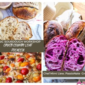 Sourdough Breads (Basic Series) Workshop by Overseas Instructor Mimi Liew 
