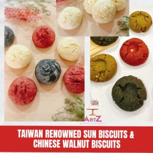 Taiwan Sun Biscuits & Traditional Walnut Cookies Workshop by Award-Winning Taiwan Instructor Anita Fang
