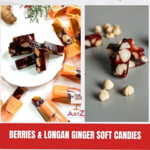 Berries Macadamia Soft Candies & Longan Ginger Soft Candies Workshop by Award-Winning Taiwan Instructor Anita Fang