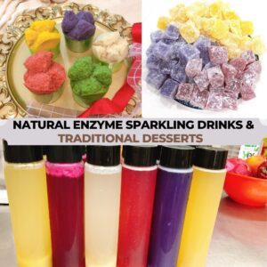 Natural Enzyme Sparking Drinks, Huat Kueh & Cold Tapioca Dessert Workshop by Taiwan Instructor Anita Fang