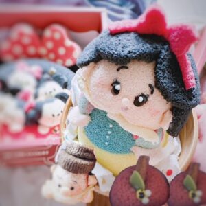3D Snow White & Little Dwarf Character Chiffon Cake Workshop by Taiwan Instructor Agnes