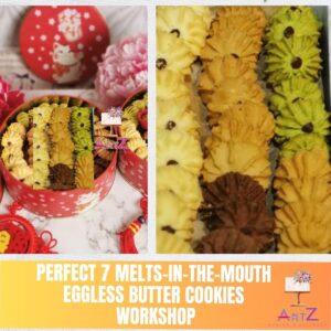 Melts-in-the-Mouth Eggless Butter Cookies Assortment Workshop