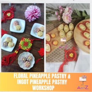 Floral & Ingots Pineapple Pastries Workshop by local instructor